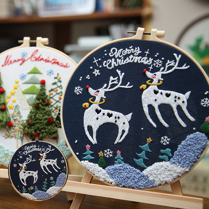 DIY Christmas Embroidery