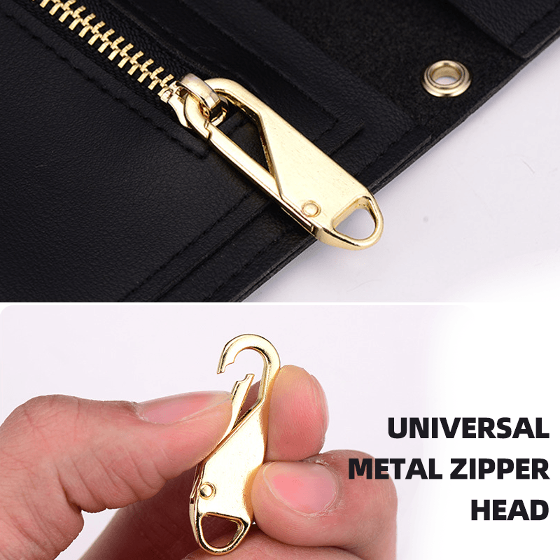 Lilyrhyme™ Universal Metal Zipper Head (6PCS)